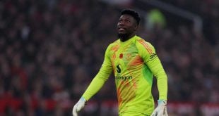 Soccer-Man United keeper Onana honoured by FIFPRO for charity work in Cameroon